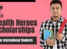 Health Heroes Scholarships 2022 at University of Salford in UK