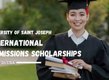International Admissions Scholarships 2022 at University of Saint Joseph in USA