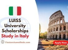 LUISS University Masters in Economics Scholarships 2022 RoME, Italy