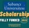 Sabanci Universitesi Graduate Scholarships 2022