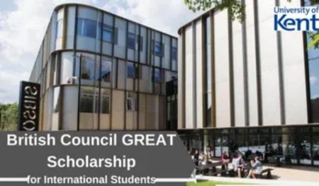 British Council GREAT Scholarships 2022/2023 at University of Kent in UK