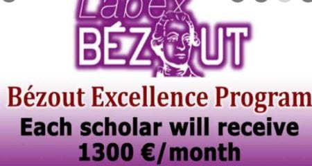 Bézout Labex excellence Scholarship program for International Students