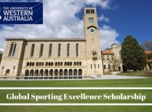 Global Excellence Scholarship 2022 at The University of Western Australia