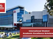 International Academic Excellence Scholarship 2022 at Griffith University