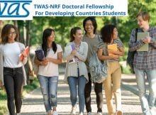 TWAS-NRF Doctoral Fellowship Programme 2022 for Developing Countries