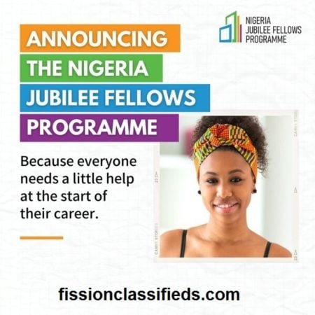 UNDP Nigeria Jubilee Fellows Programme 2022 government fellowship