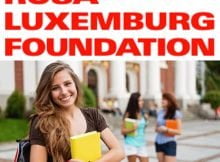 Rosa Luxemburg Foundation Stiftung Scholarships 2022/2023 to Study In Germany