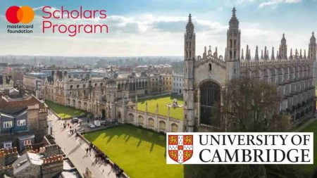 2023 Mastercard Foundation Scholars Program for Africans at University of Cambridge