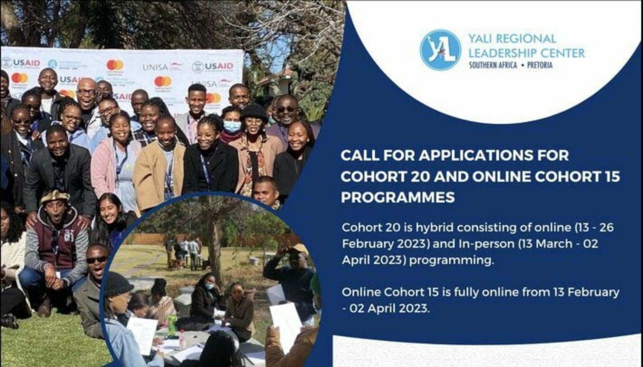 2023 YALI Southern Africa Regional Leadership Program for Africans