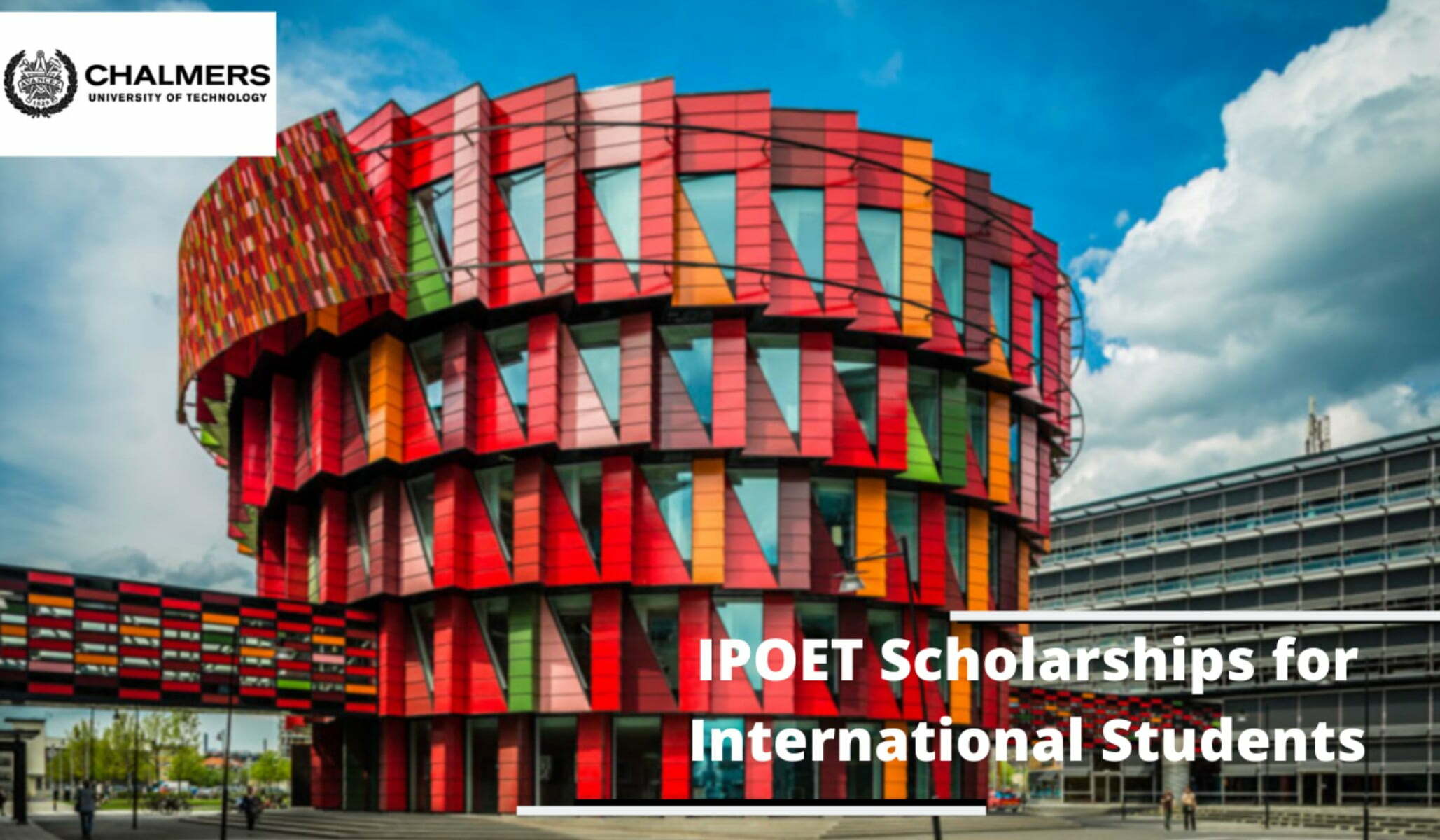 Chalmers University of Technology 2023 IPOET Scholarships in Sweden