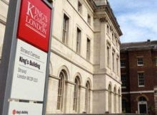King’s College London 2023 Commonwealth Shared Scholarships in UK