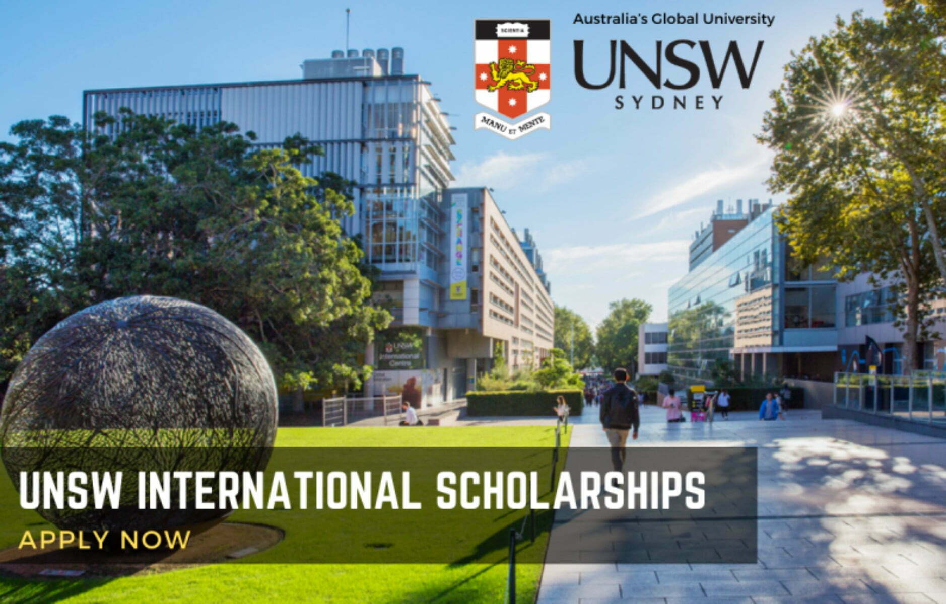 UNSW 2023 New College Living Scholarship for International Students