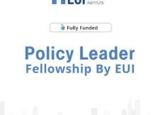 European University Institute (EUI) Fully Funded 2023 STG Policy Leader Fellowship