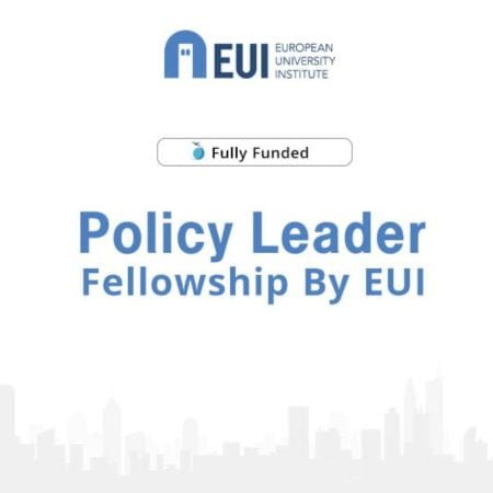 European University Institute (EUI) Fully Funded 2023 STG Policy Leader Fellowship