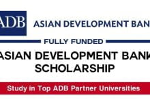 Fully Funded Asian Development Bank Scholarships 2023