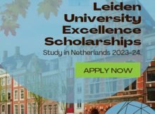 Leiden University 2023 International Excellence Scholarships (LExS) in Netherlands