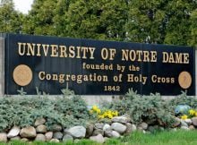 University of Notre Dame 2023 Peace Studies Scholarship in USA