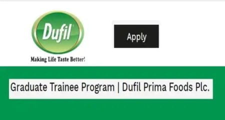 Dufil Prima Foods Graduate Trainee Programme 2023