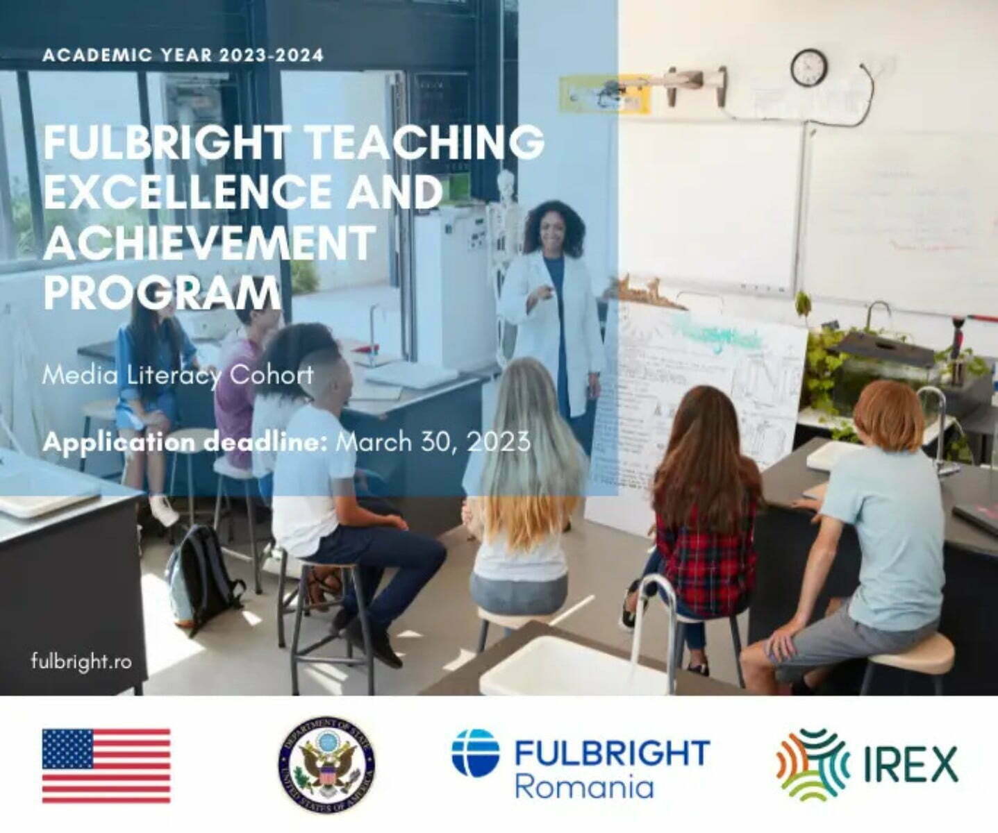 Fulbright Teaching Excellence and Achievement Program 2023