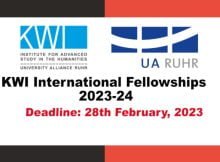 Fully Funded KWI International Fellowships Program 2023