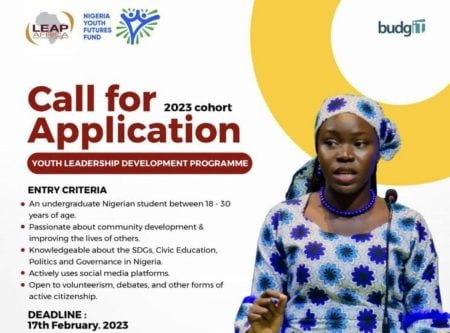 LEAP Africa Youth Leadership Development Programme 2023