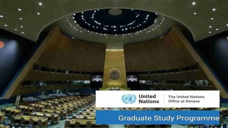 United Nations Graduate Study Programme 2023 in Switzerland