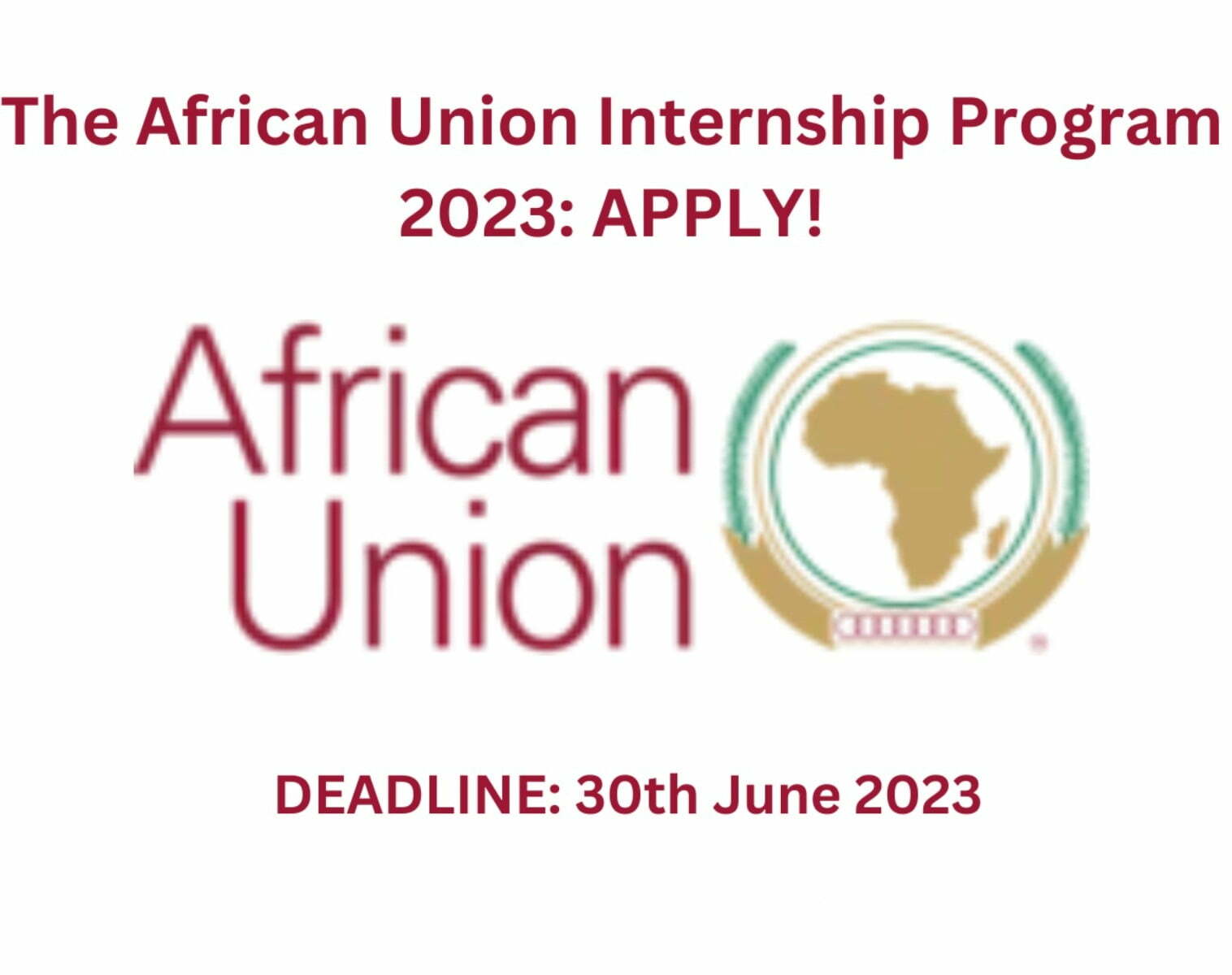 African Union Commission Internship Program 2023 for Africans