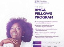 BMGA Foundation Fellows Program 2023 for African Women