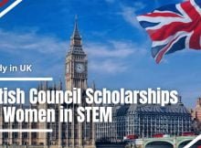 British Council Women in STEM Scholarships 2023 in UK