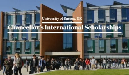 Chancellor’s International Scholarships 2023 at University of Sussex