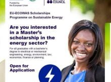 EU-ECOWAS Scholarships Programme 2023 on Sustainable Energy