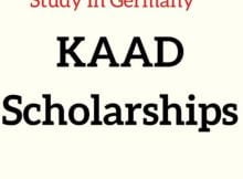 Fully Funded KAAD International Scholarship 2023 in Germany