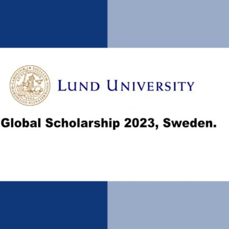 Global Scholarship Program 2023 at Lund University