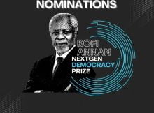 Kofi Annan NextGen Democracy Prize 2023 Application