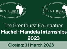 Machel-Mandela Internship Programme 2023 at Brenthurst Foundation
