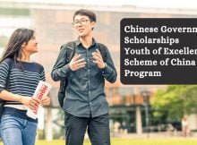Youth of Excellence Scheme of China Scholarship 2023