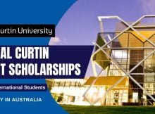 Global Curtin Merit Scholarships 2023 at Curtin University in Australia