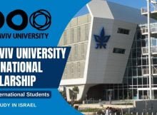 International Scholarships 2023 at Tel Aviv University in Israel