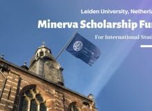 Minerva Scholarship Fund 2023 at Leiden University in Netherlands