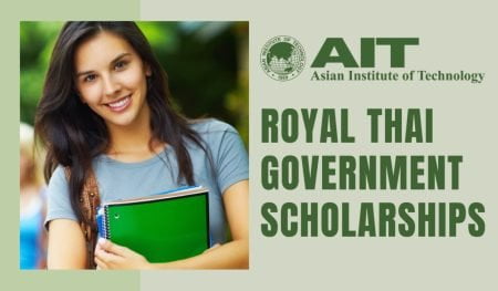 Royal Thai Government Scholarships 2023 at Asian Institute of Technology in Thailand