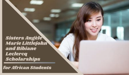 Sisters Angèle-Marie Littlejohn and Bibiane Leclercq Scholarships 2023 in Ireland
