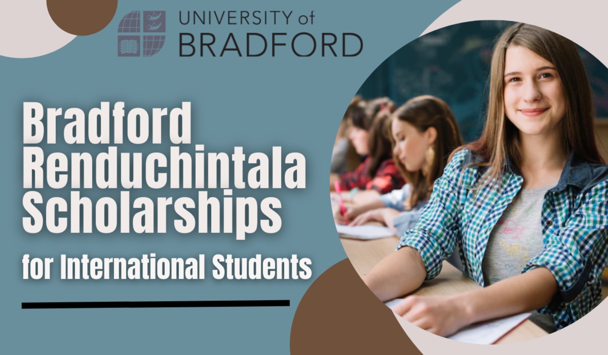 Bradford-Renduchintala International Scholarships 2023 at University of Bradford in UK