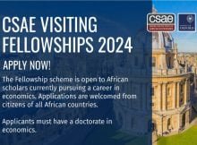 CSAE Short-Term Fellowships 2024 at University Of Oxford