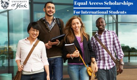 Equal Access Scholarships 2023 at University of York in UK
