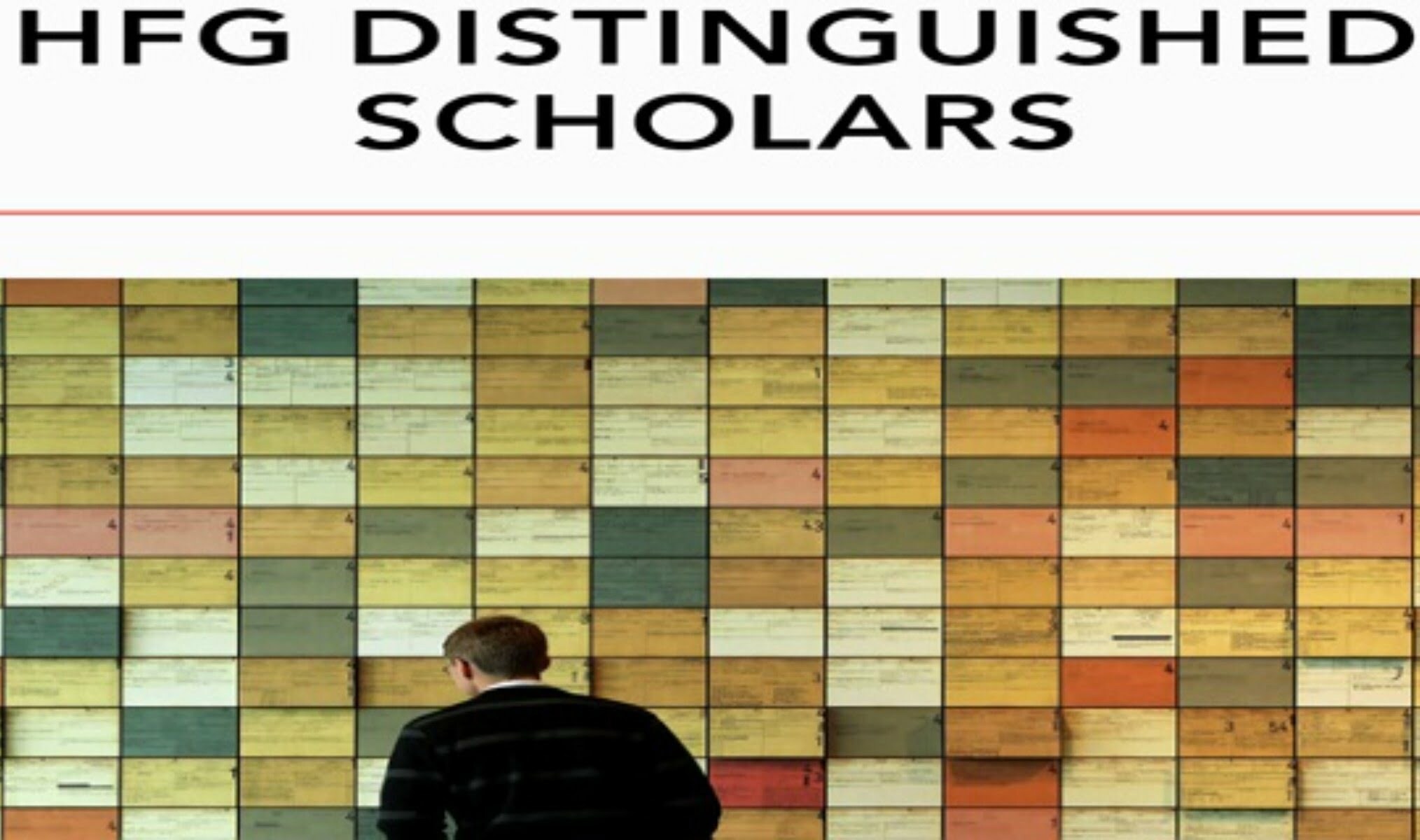 HFG Distinguished Scholar Awards 2023 for Researchers