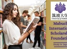 Mabuchi International Scholarship 2023 at University of Tsukuba in Japan
