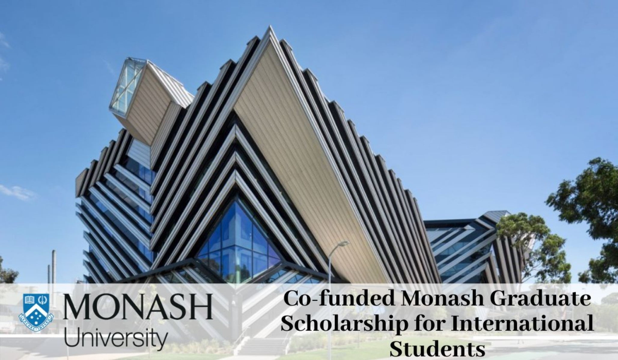 Co-funded Monash Graduate Scholarship 2023 at Monash University in Australia