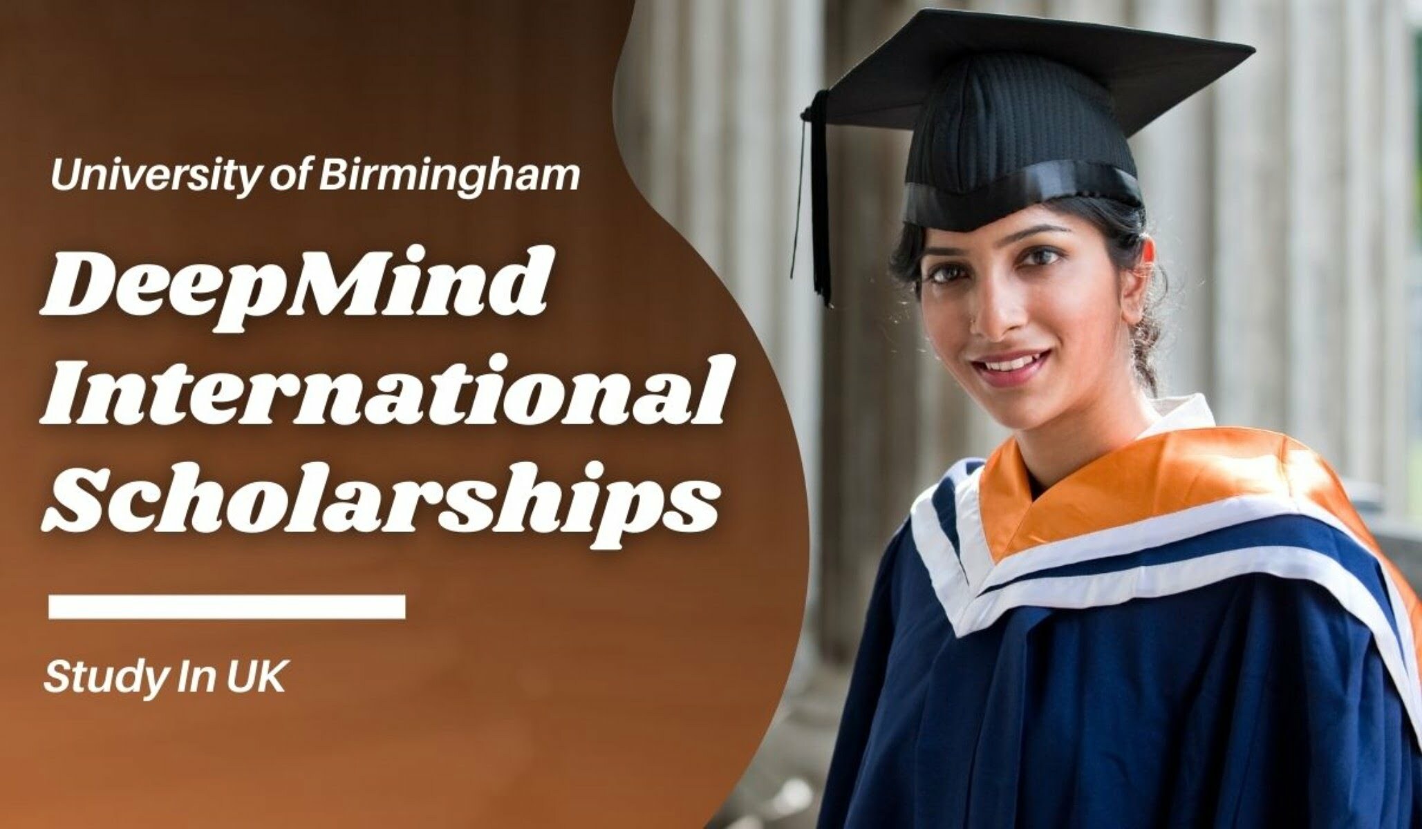 DeepMind Scholarship 2023 at University of Birmingham in UK