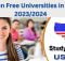 Free Universities in the United States 2023/2024