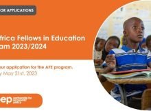 PEP/GEAI Africa Fellows 2023 in Education Program for African Students
